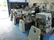 Machinery being prepared for sale