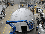 GRP Dome Installation