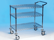 Chrome Utility Trolleys