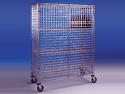 Lockable Security Stainess Steel Trolleys