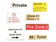 Engraved Signs