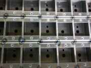 TiG welded mild steel sheet metal housings