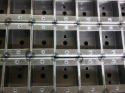 TiG welded mild steel sheet metal housings