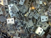 Iridite NCP coated aluminium sheet metal brackets