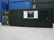 20ft Split 50/50 Office Store