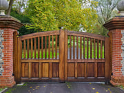 Wooden Mixed Panel Gates