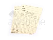 AD2087 Weekly Clock Card