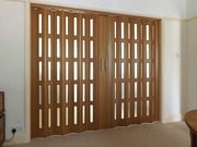 Wood Veneered Folding Doors