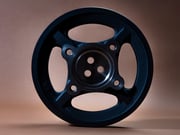 Wet Painted Wheel