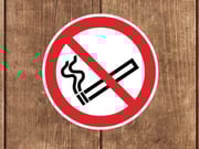 No Smoking Signs
