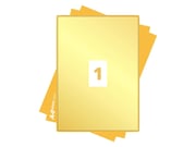 Metallic Paper Labels