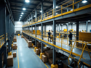 Multi-Tier Warehouse Mezzanines