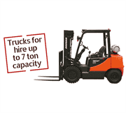 Forklift Truck Hire