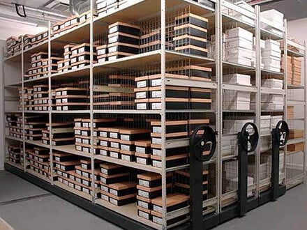 Stockroom Roller Racking