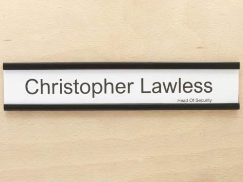 Door Name Plates