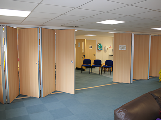Sliding Folding Partitions
