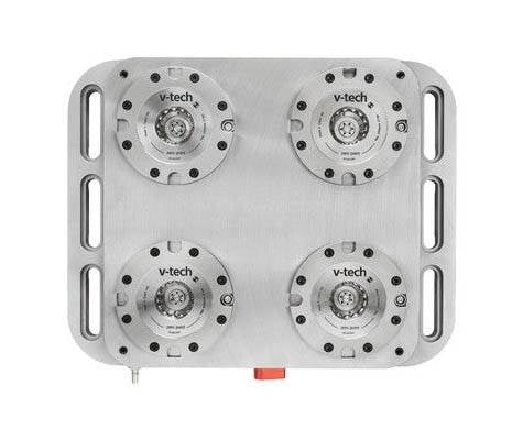 V-Tech Clamping Base with 4 Receivers