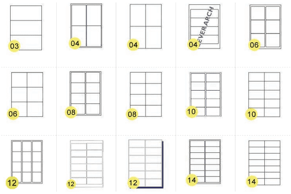 A4 Laser Labels