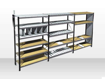 Long Span Office Shelving