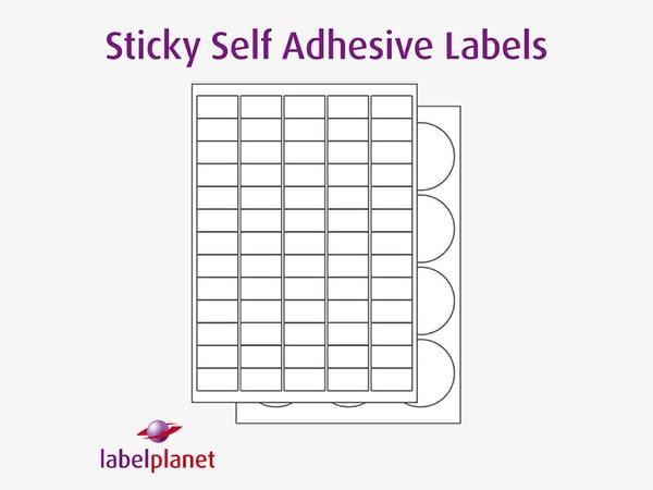Sticky Adhesive Labels