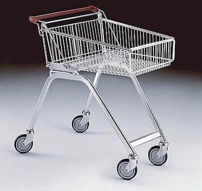 Light Shallow Shopping Trolley