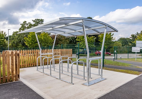 Malford Steel Cycle Shelter - MCS204