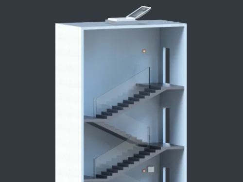 Roof Hatch Stairwell Smoke Ventilation Kit