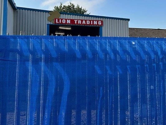 Temporary Fence Scrim