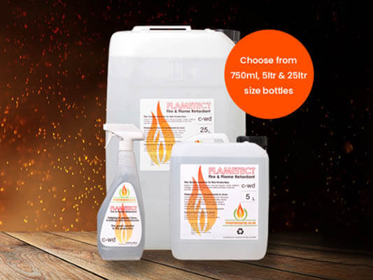 Fire Retardant Treatment Spray for Wood