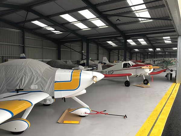 Internal Layouts - Aircraft Hangar