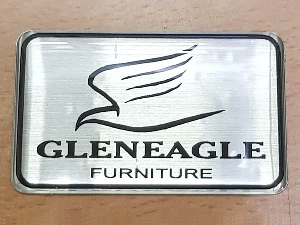 Aluminium Resin Domed Badges