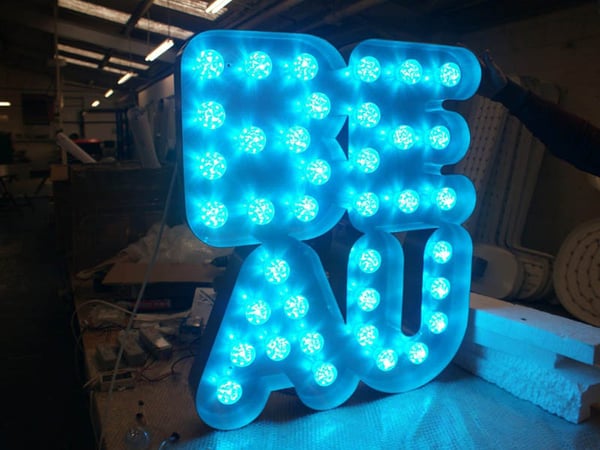 Bulb Letters