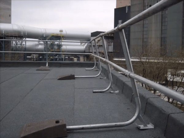 Power Station Flat Felt Roof