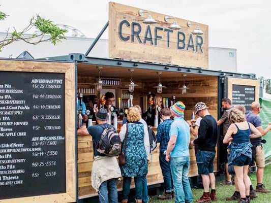 Converted Containers for Events & Marketing