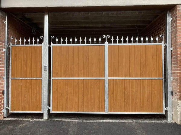 Commercial Wrought Iron Gates