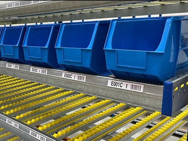 Warehouse Shelving Label Holders