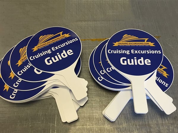 Handheld Paddle Signs
