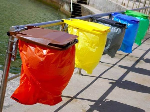 Coloured Polythene Bags