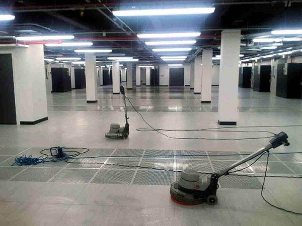 Data Room Floor Cleaning