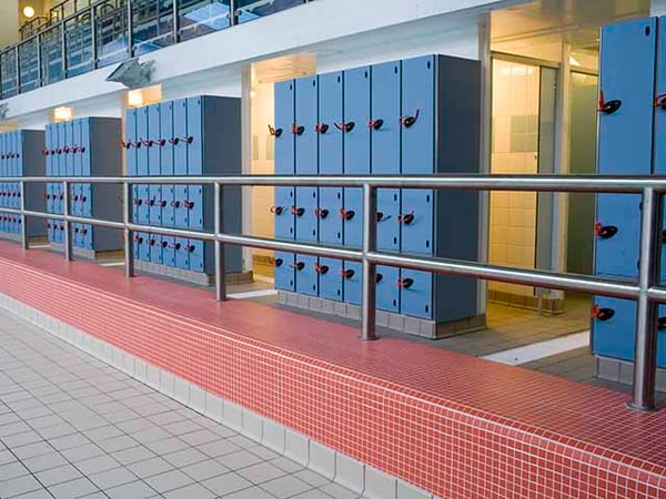 Pool Side Lockers