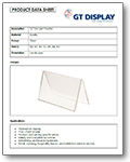 'V' Tent Print Holder