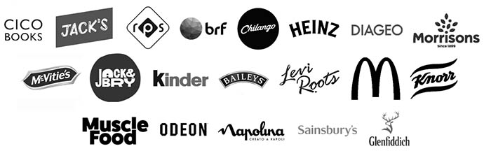 Brands we have worked with