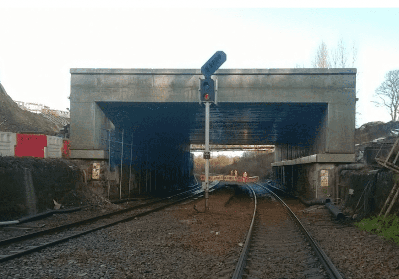 Edinburgh to Glasgow Route Clearance - Carmuirs Tunnel Reconstruction