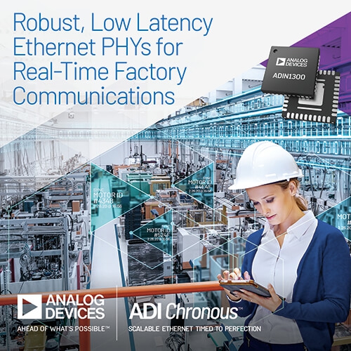 Analog Devices Unveils Robust, Low-Latency PHY Technology