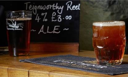 J & E Hall's new beer cooler installed at Dartmoor pub