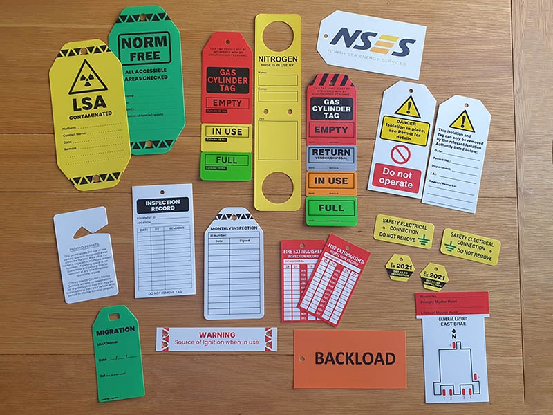 Heavy Duty Industrial Tags