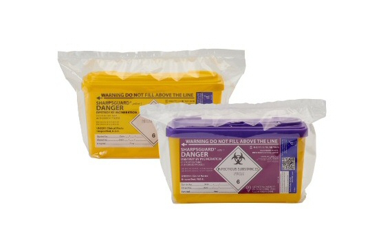 Introducing our new 1L Sterile Sharps Bin range