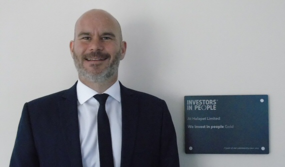 Helapet achieves Investors In People - Gold accreditation