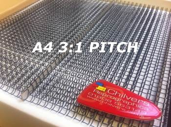 A4 3:1 Pitch Wire Binding Elements