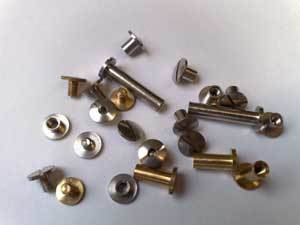 Premium Binding Screws Brass/Nickel